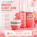 Coffret cadeau de soins corporels Sol de Janeiro Bum Bum Jet Set en format voyage - Gel douche hydratant, crème raffermissante et brume parfumée