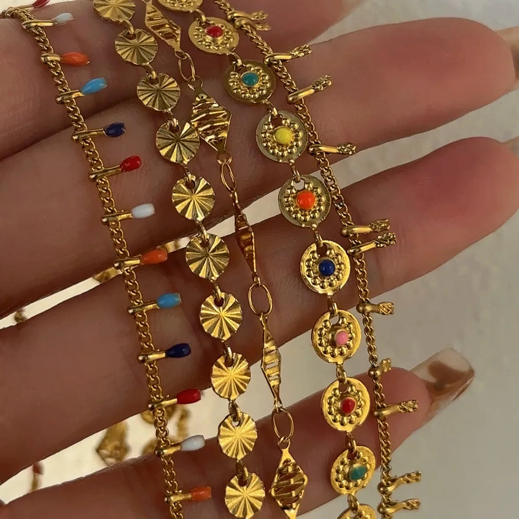 Chaîne de taille ronde en acier inoxydable style punk, tendance bohème, chaîne de ventre avec strass, bijou de corps sexy pour femmes, été, plage, bikini.