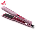 Fer à lisser Plancha Para Cabello 2 pouces fer plat avec strass professionnel titane fer à lisser chauffage 480 ℉