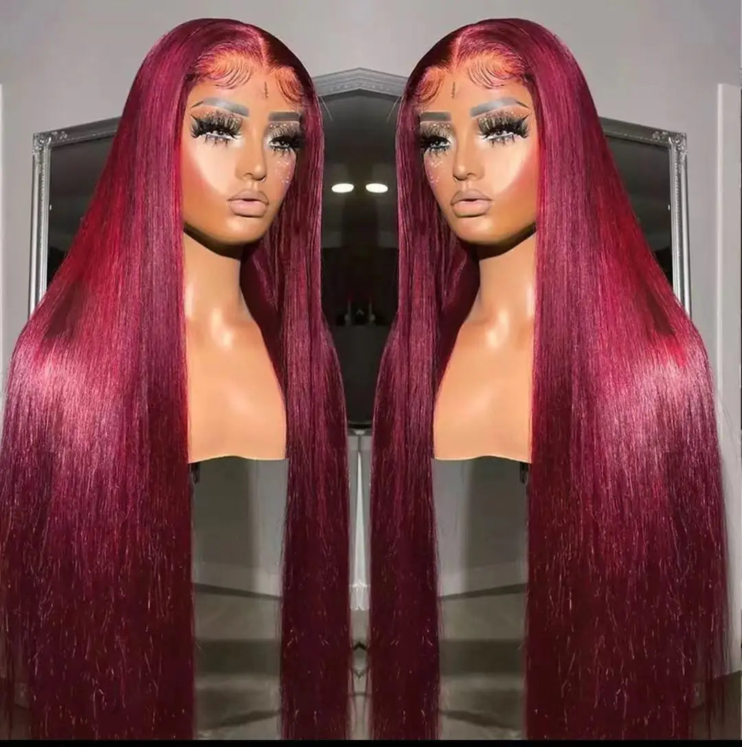 Perruque Lace Front en cheveux humains lisses 613 pré-épilée 13x4 – Perruque blonde 613 avec dentelle HD frontale – Prix de gros