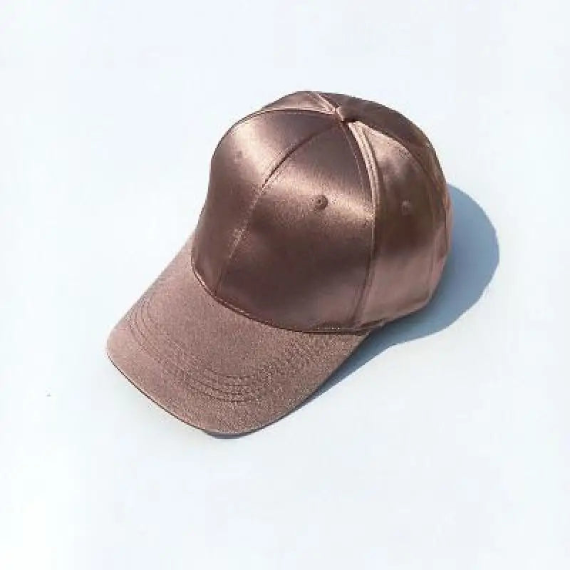 COKK – Casquette de Baseball pour femmes et hommes, chapeau d'été en Satin, à rabat, mode Sport