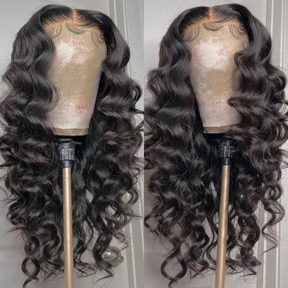 Perruque Lace Front en cheveux humains lisses 613 pré-épilée 13x4 – Perruque blonde 613 avec dentelle HD frontale – Prix de gros