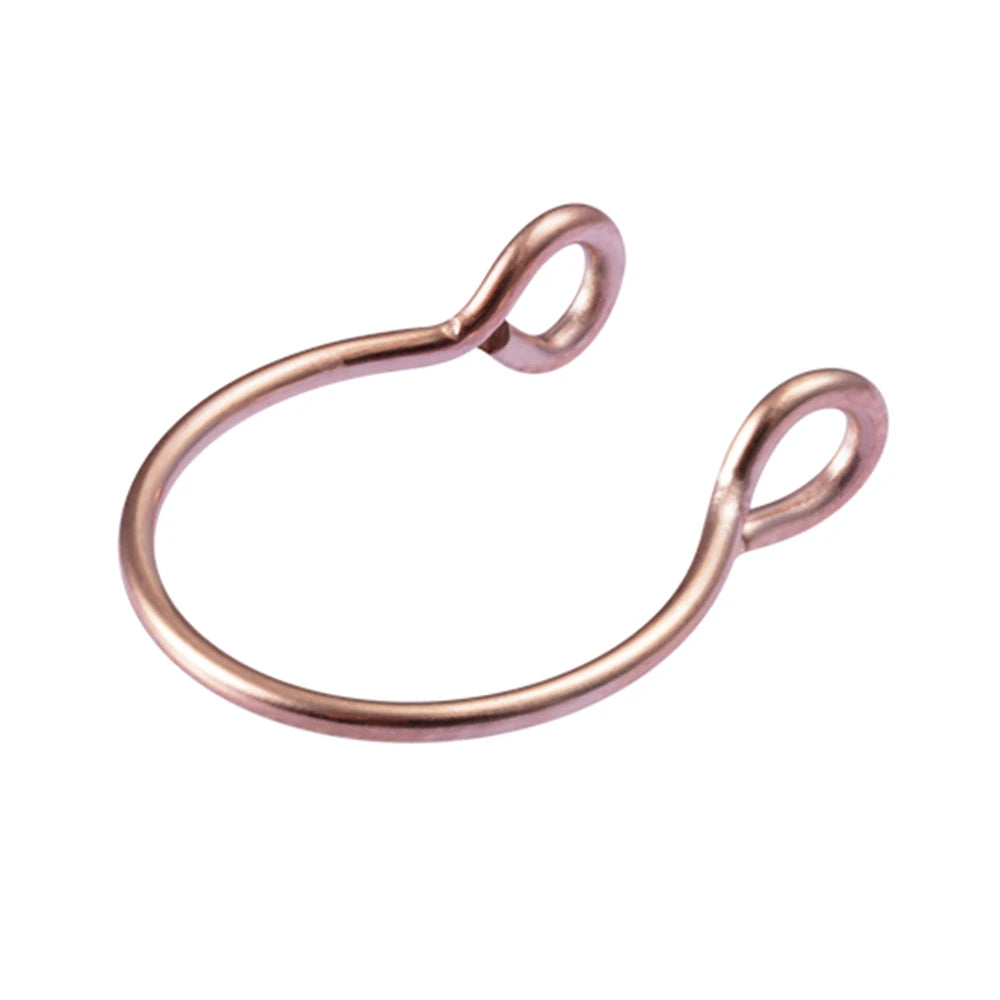 1pc Faux anneau de nez pour femmes hommes 20G acier chirurgical Faux Piercing bijoux faux Piercing cerceau lèvre Septum nez anneaux bijoux de corps