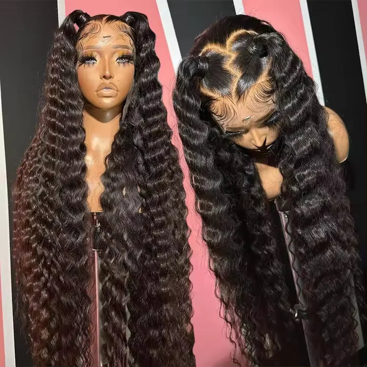 Perruque Lace Front en cheveux humains lisses 613 pré-épilée 13x4 – Perruque blonde 613 avec dentelle HD frontale – Prix de gros