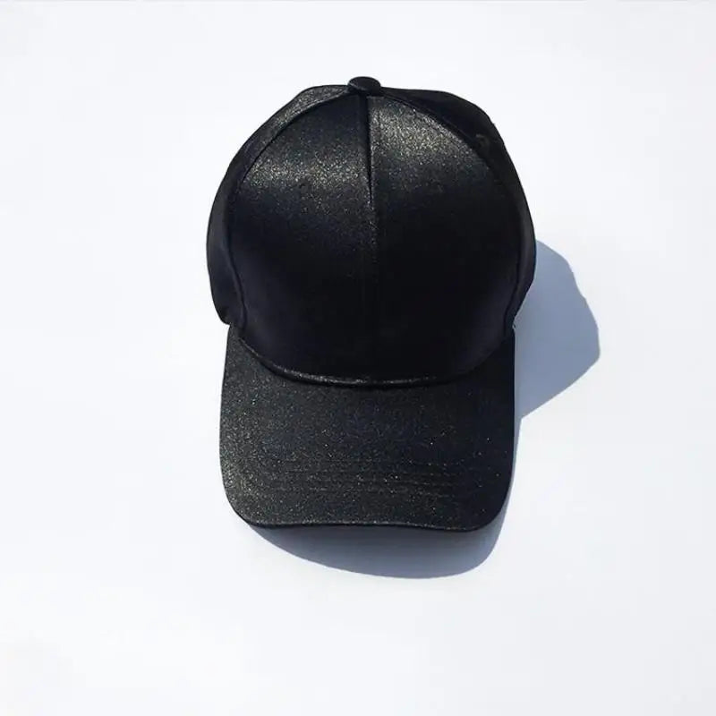 COKK – Casquette de Baseball pour femmes et hommes, chapeau d'été en Satin, à rabat, mode Sport