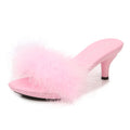 Claquettes à fleurs en relief – Sandales d’été transparentes, chaussures de plage à talons fins, chaussures à talons hauts style cristal pour défilé et soirée femme