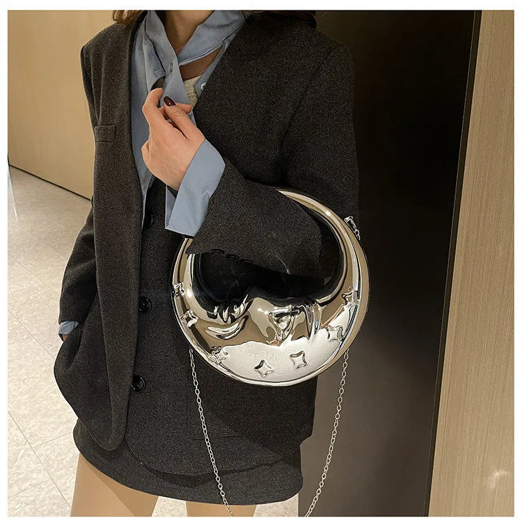 Sac à main de soirée haut de gamme en acrylique créatif avec motif sourire, multicolore et doublé, pouvant également servir de trousse de maquillage, idéal pour les mariages et les fêtes.