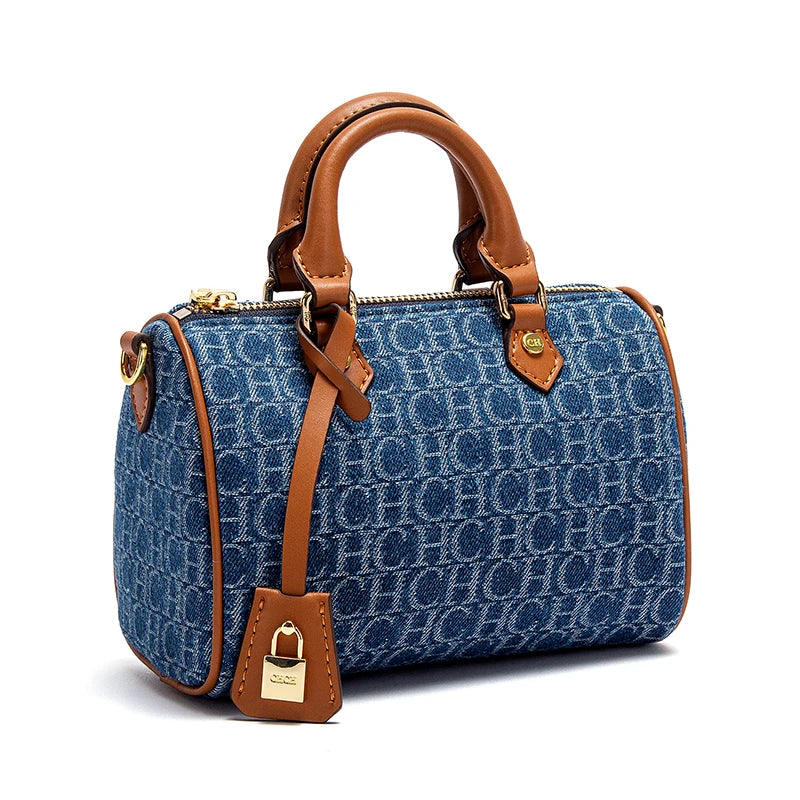 Sac à bandoulière pour femmes, sac d'oreiller d'épissure de Cowboy, sac à main de fête décontracté pour femmes, nouvelle collection 2025