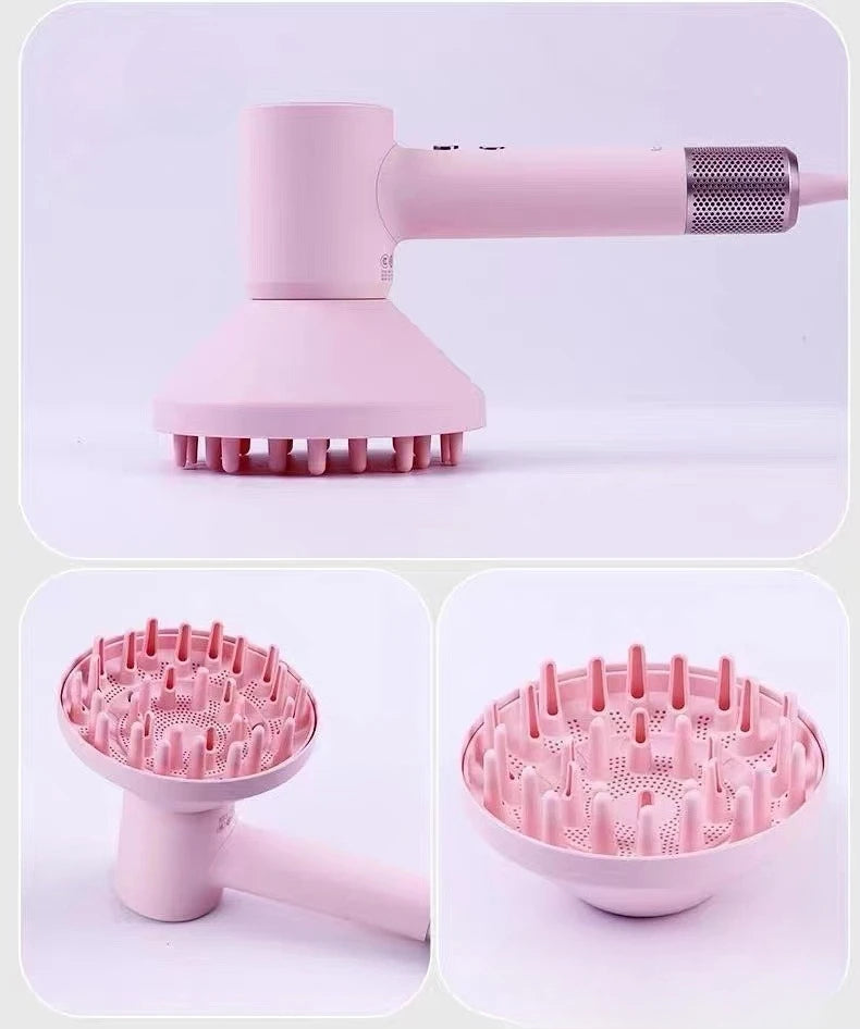 Nouveau pour Laifen Mini sèche-cheveux Diffusion buse de friser bouclier de séchage moelleux