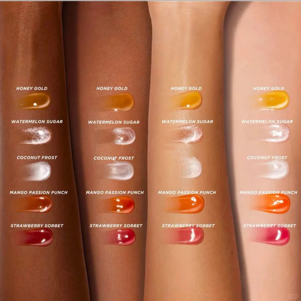 INS populaire Gisou miel pastèque longue durée hydratant baume à lèvres huile pour les lèvres repulpant exfoliant brillant huile soin