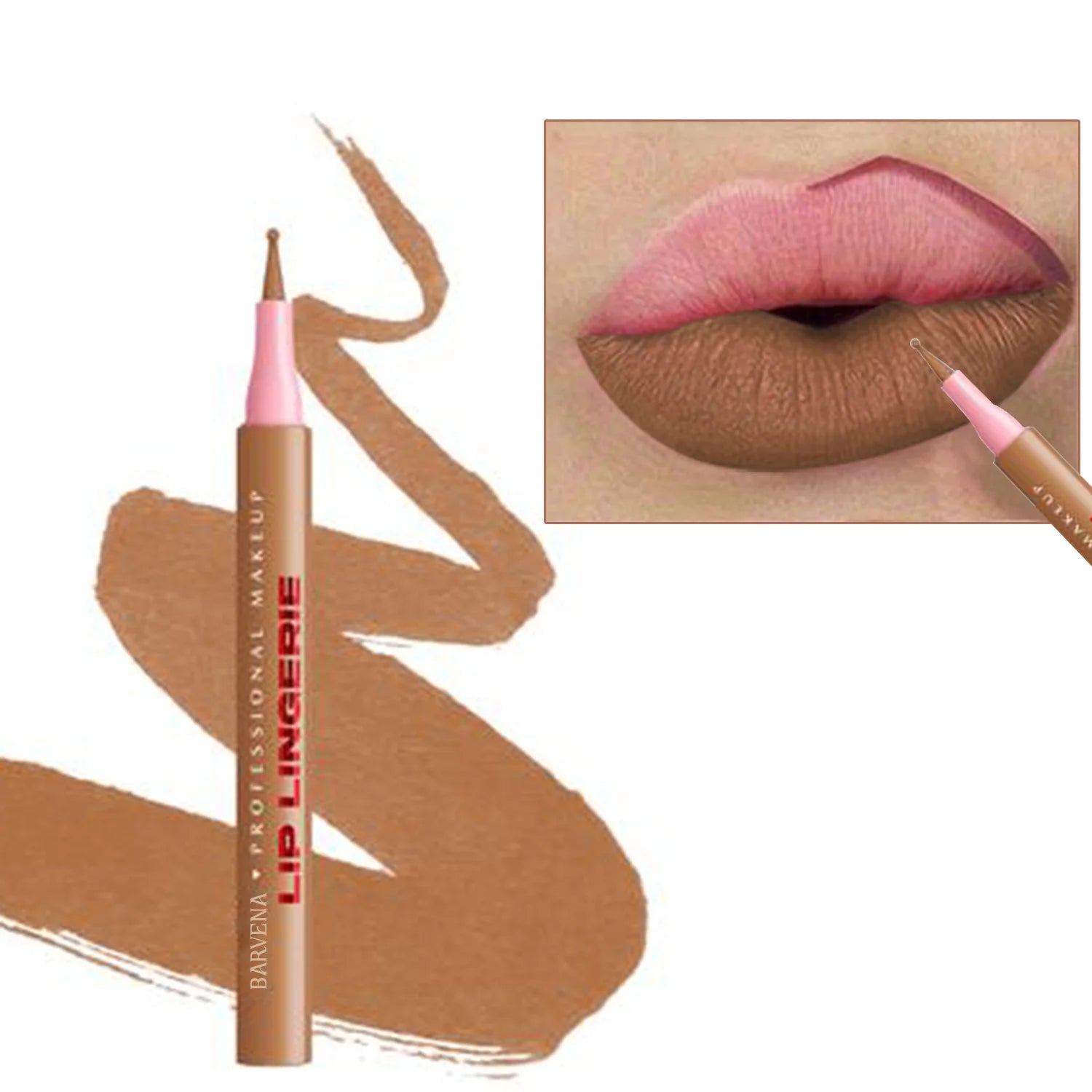 Crayon à lèvres mat, imperméable, Application lisse, résistant aux taches, hydratant, hautement pigmenté, 6 couleurs, maquillage pour le contour des lèvres