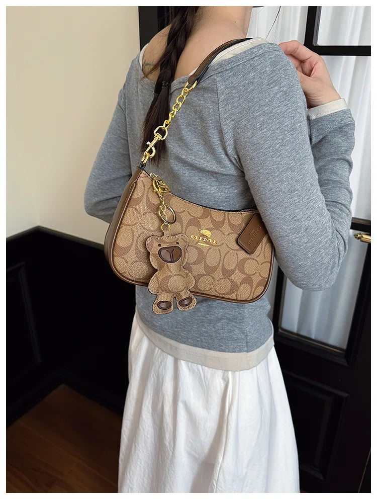 Sac à main de style haut de gamme pour femmes, nouveau modèle 2025, petit sac carré unique et à la mode, tendance, rétro, simple et élégant
