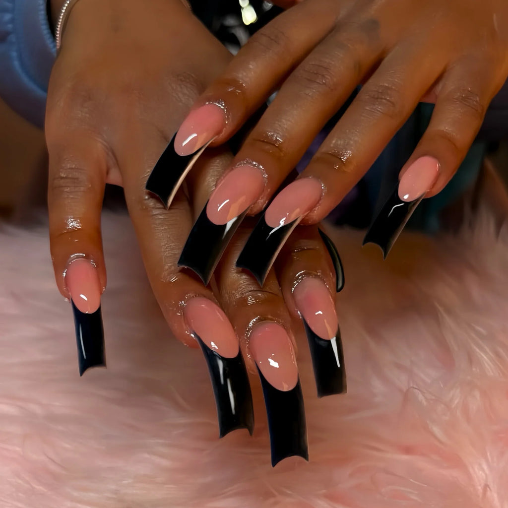 Faux ongles longs et courbés rouge vif, 20 pièces, amovibles, patchs de manucure, charmes, couverture complète, en acrylique, à presser, pour femmes