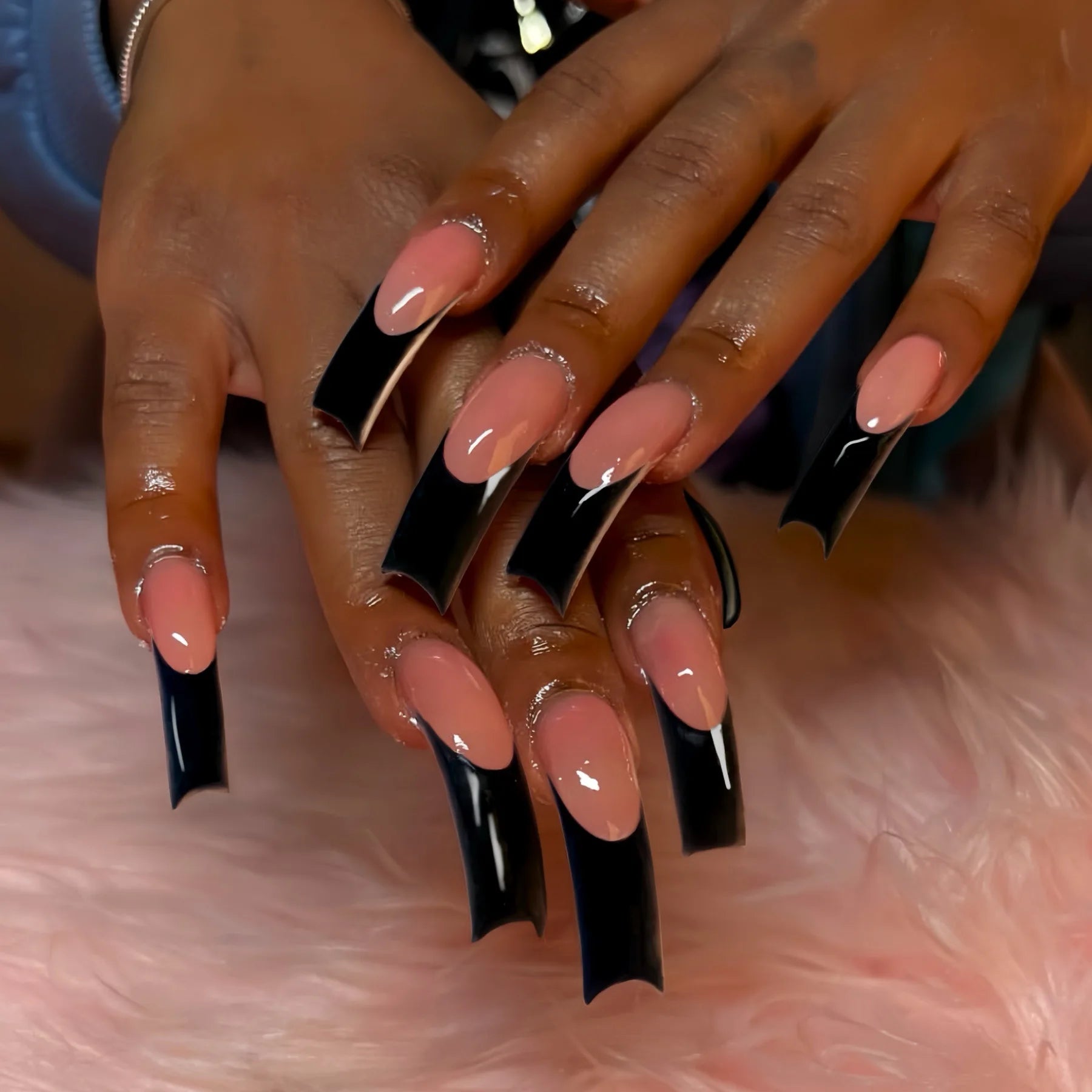 Faux ongles longs et courbés rouge vif, 20 pièces, amovibles, patchs de manucure, charmes, couverture complète, en acrylique, à presser, pour femmes