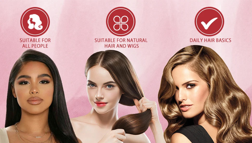 LOCKMIO Spray de protection thermique hydratant et nourrissant pour protéger les cheveux, réparation des dommages causés par la chaleur, revitalisant Anti-frisottis, produit de soins capillaires