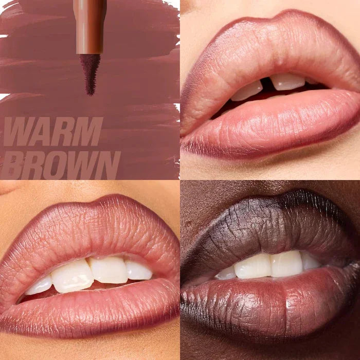 Teinte à lèvres HUDA BEAUTY, longue tenue, facile à appliquer, fini mat, rouge à lèvres hybride, gloss, liner pour les lèvres.