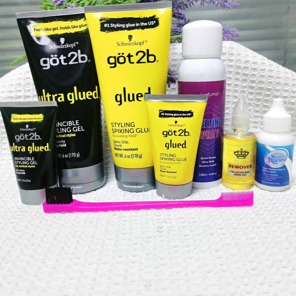 Got 2b colle 35g Gel pour cheveux, spray, gel pour perruques adhésifs 170g