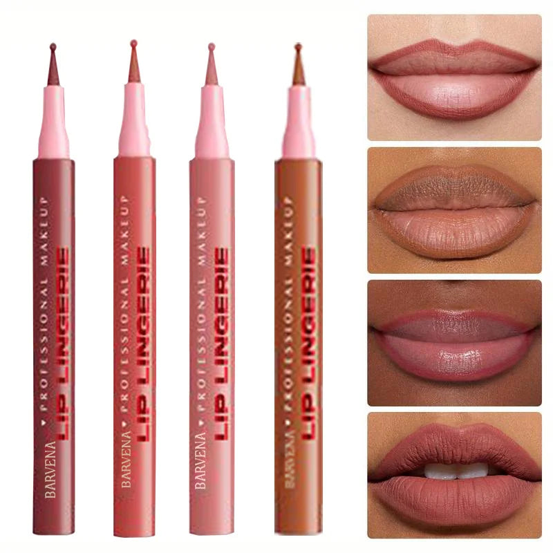 Crayon à lèvres mat, imperméable, Application lisse, résistant aux taches, hydratant, hautement pigmenté, 6 couleurs, maquillage pour le contour des lèvres
