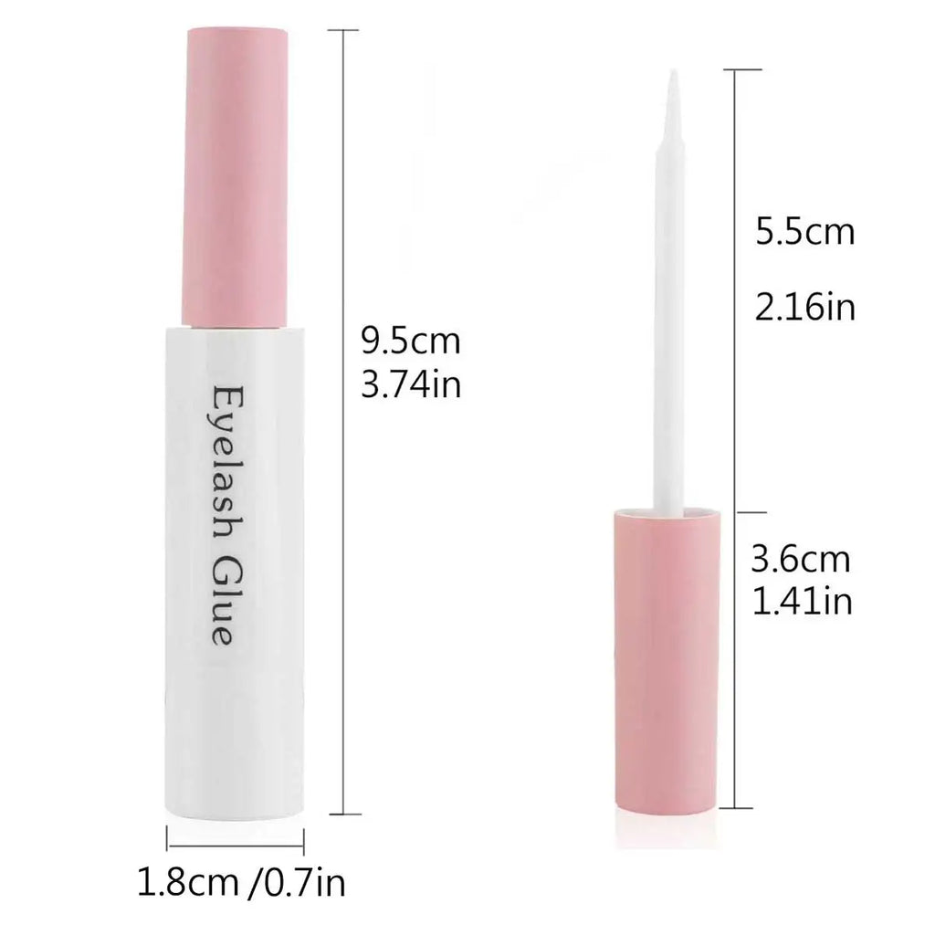 olle pour faux cils auto-application – Colle pour cils à forte adhérence, longue tenue, séchage rapide et résistante à l’eau. Formule conçue pour faciliter la pose des faux cils, avec une bonne fixation durable.