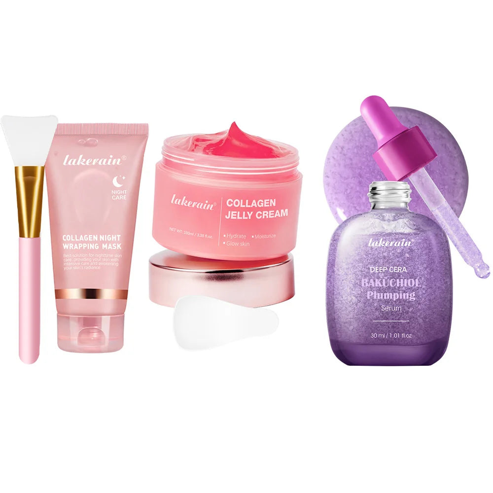 Masque coréen au collagène profond, masque pelable, Anti-rides, Lifting, soins de la peau, Bio Pack, emballage de nuit pour femme, peau de nuit