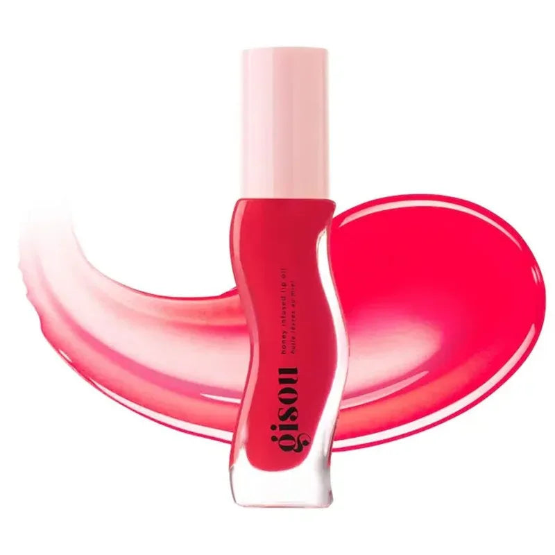 INS populaire Gisou miel pastèque longue durée hydratant baume à lèvres huile pour les lèvres repulpant exfoliant brillant huile soin
