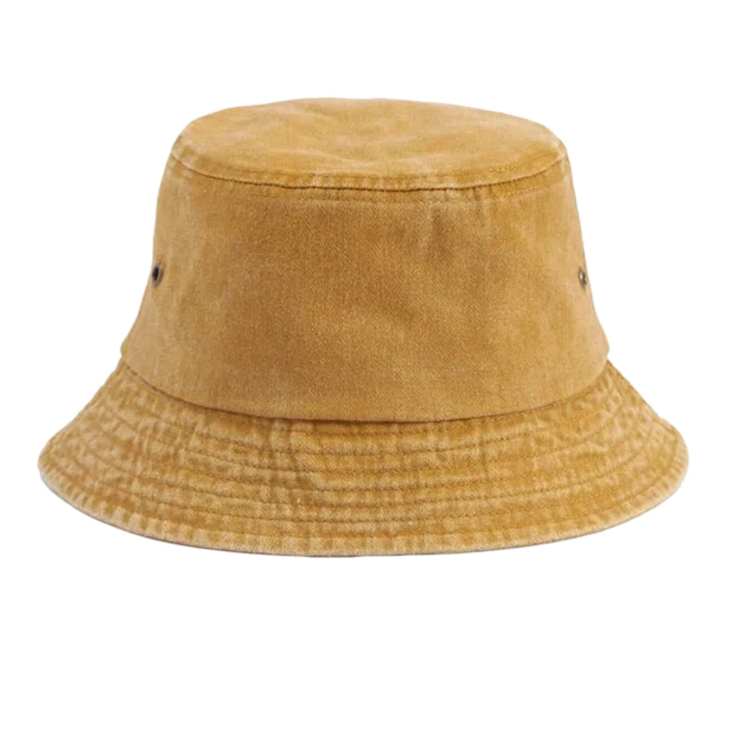 Chapeau Bob Personnalisé avec Logo Brodé, Casquette de Soleil Vintage pour l'Été et les Activités de Plein Air