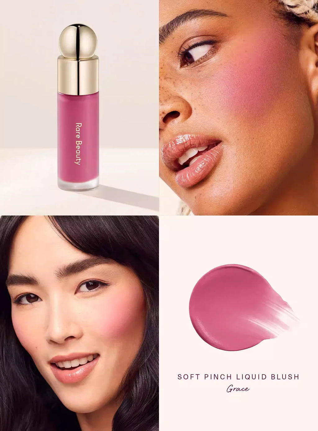 Rare Beauty Stick de Contour 3D Waterproof Bronzer Naturel pour l'Ombrage du Visage, Effet Amincissant, Sculptant, Cadeau pour Femme, Maquillage Quotidien et Soirée