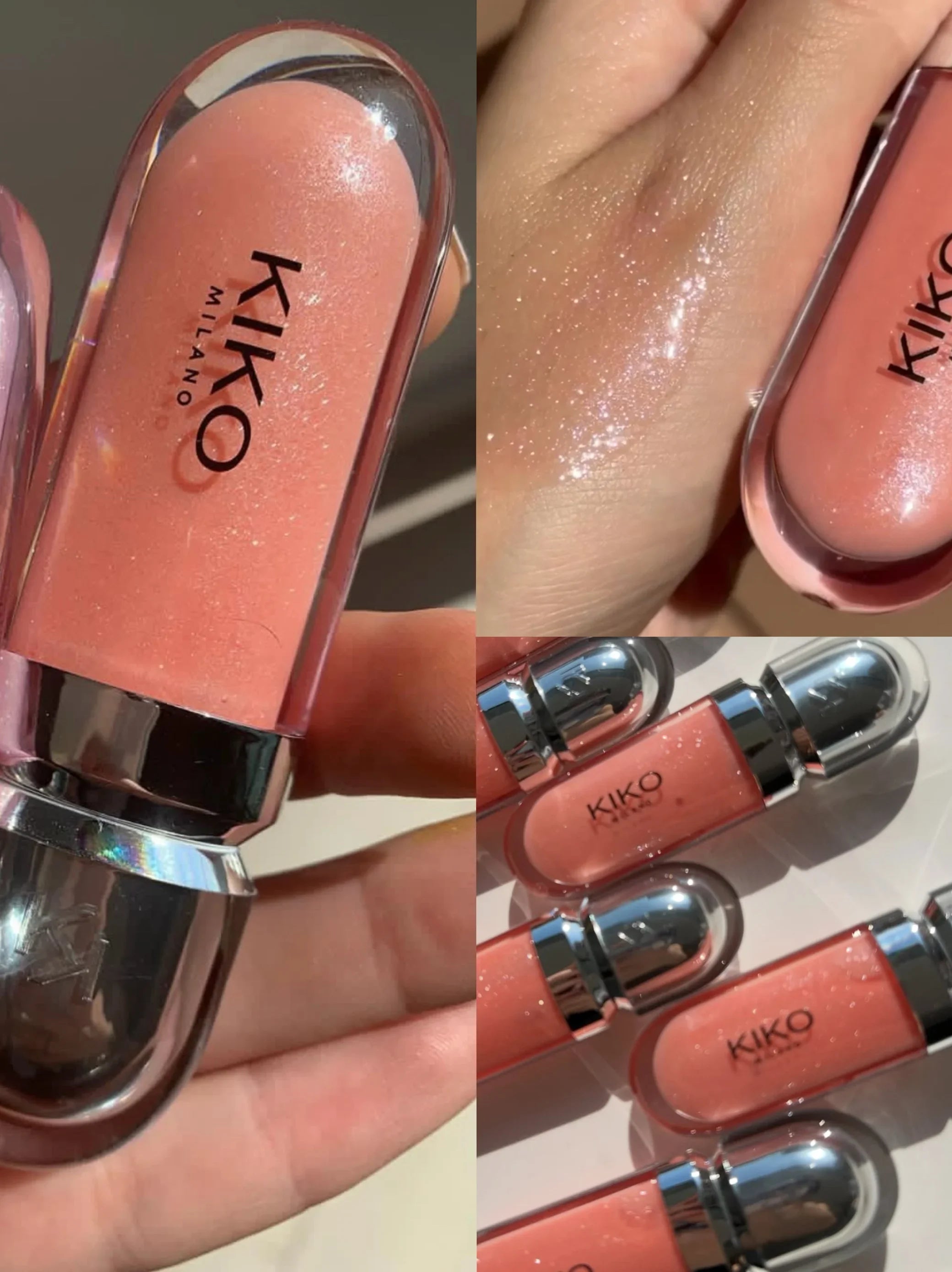 KIKO 3D Liquid Lip Glaze – Gloss à Lèvres Transparent Effet Miroir

Gloss à lèvres liquide transparent offrant un effet miroir ultra-brillant pour des lèvres visiblement plus pulpeuses et lumineuses.
