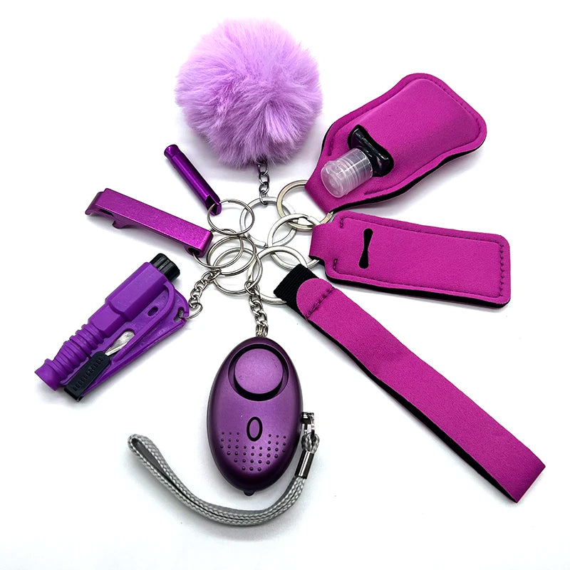 Accessoires de porte-clés de défense personnelle en extérieur – Produits de self-défense sous forme de porte-clés pour femmes. Accessoire portable conçu pour être facilement attaché à un sac ou des clés, destiné à un usage de protection personnelle.