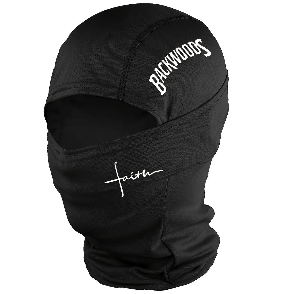 1 pièce/2 pièces/3 pièces en option-BackWOODS imprimé cagoule chapeau coupe-vent anti-poussière respirant-unisexe sports de plein air masque complet