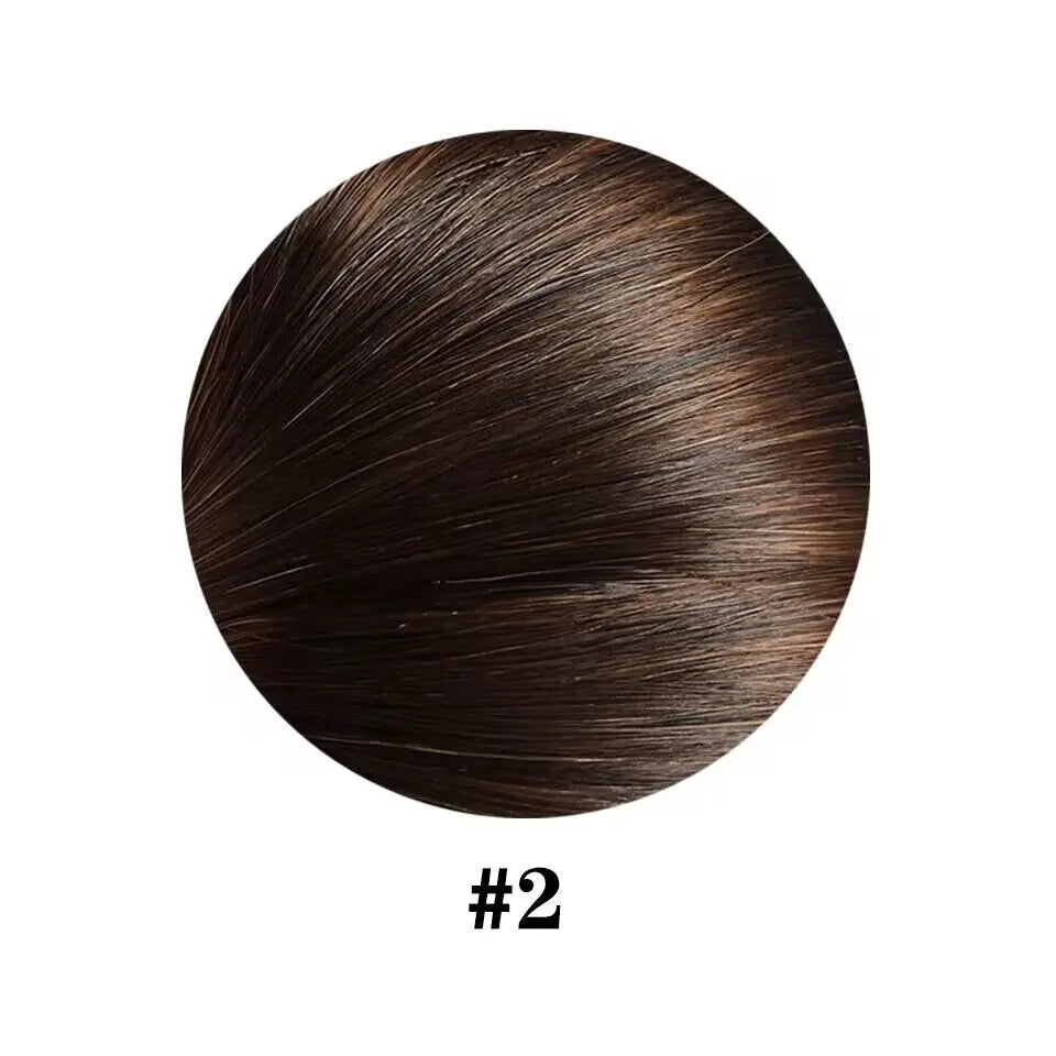120G 8 pièces/ensembles pince dans les Extensions de cheveux cheveux humains 10 à 26 pouces brésilien Remy cheveux raides naturel noir 4 613 couleur pour les femmes