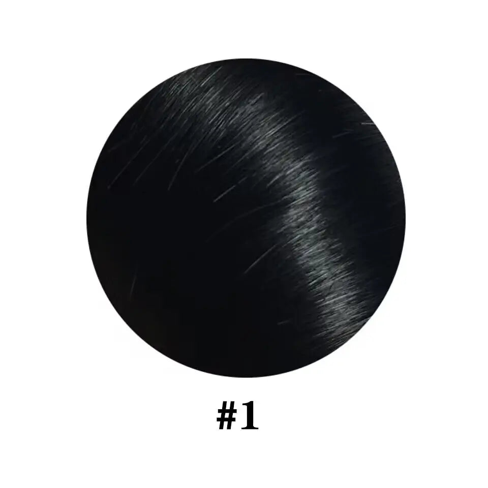120G 8 pièces/ensembles pince dans les Extensions de cheveux cheveux humains 10 à 26 pouces brésilien Remy cheveux raides naturel noir 4 613 couleur pour les femmes