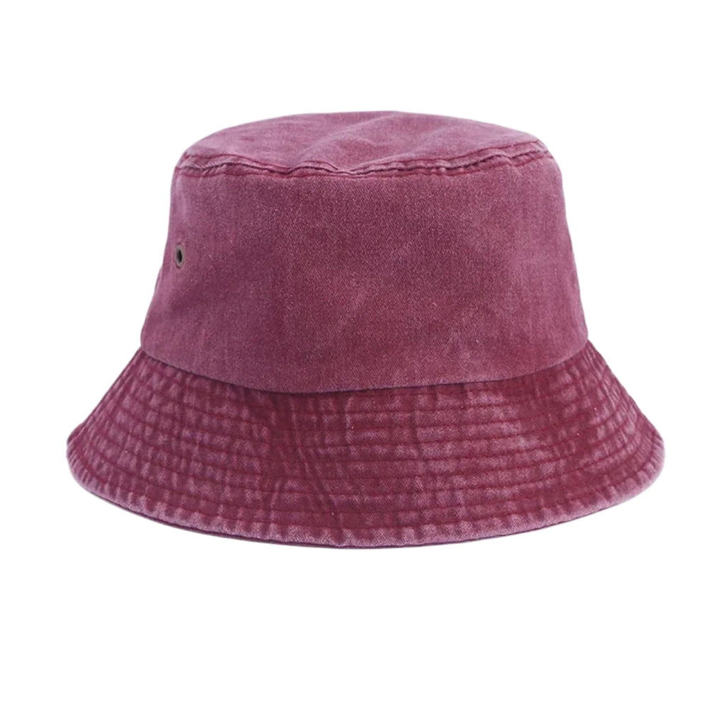 Chapeau Bob Personnalisé avec Logo Brodé, Casquette de Soleil Vintage pour l'Été et les Activités de Plein Air