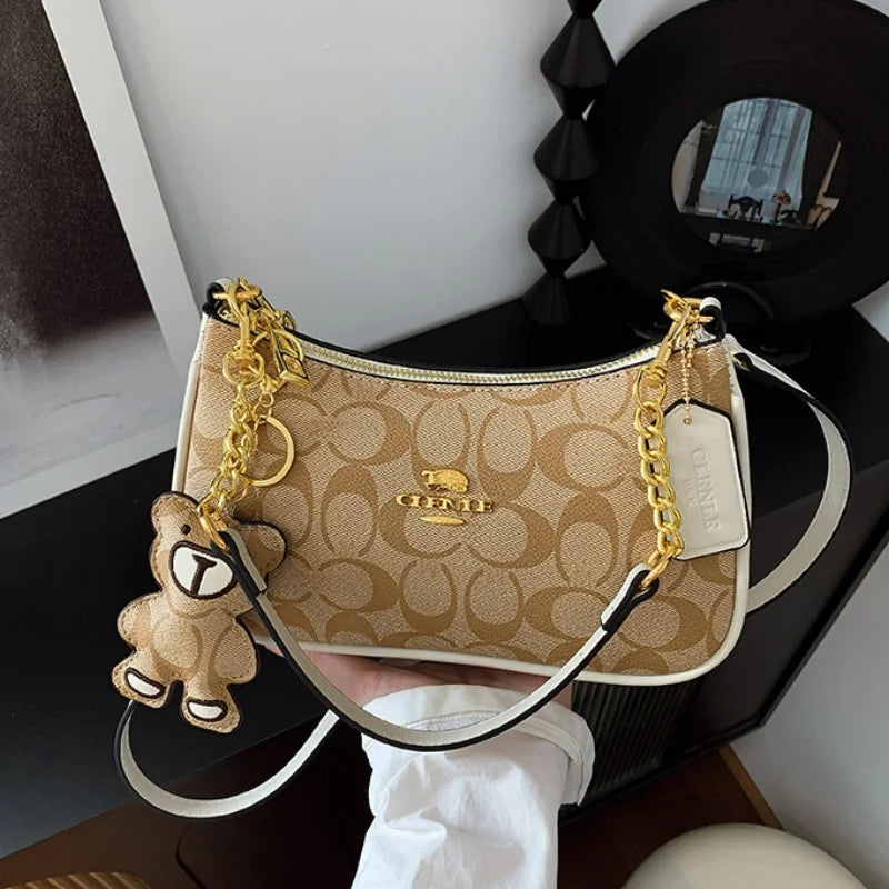 Sac à main de style haut de gamme pour femmes, nouveau modèle 2025, petit sac carré unique et à la mode, tendance, rétro, simple et élégant