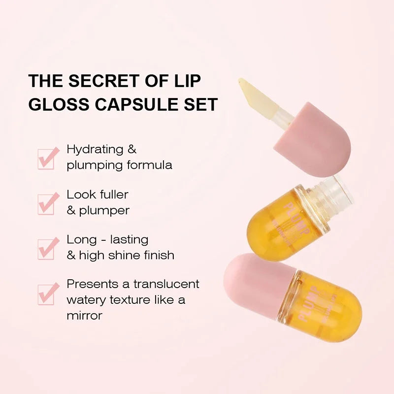Huile repulpante longue durée pour les lèvres, rehausseur de Volume instantané, sérum au collagène, brillant à lèvres, cosmétique Sexy, augmente le Volume