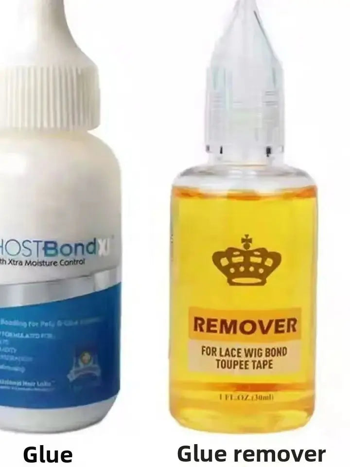 GHOSTBOND Adhésif de remplacement de cheveux 1,3 oz - Colle de liaison pour perruque invisible : résistante à l'eau et à l'huile, non toxique