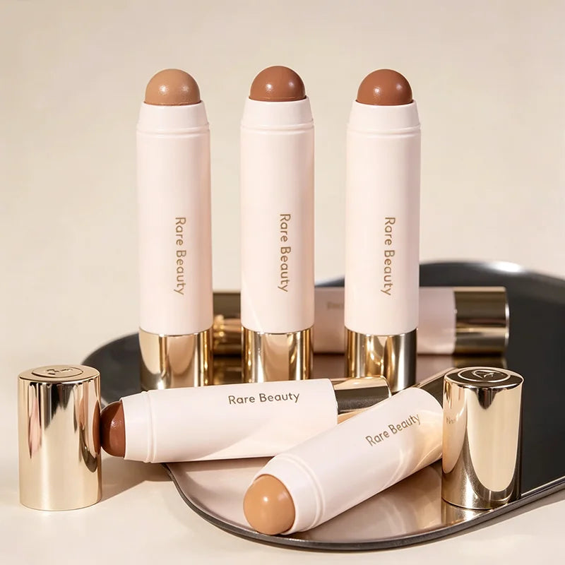 Rare Beauty Stick de Contour 3D Waterproof Bronzer Naturel pour l'Ombrage du Visage, Effet Amincissant, Sculptant, Cadeau pour Femme, Maquillage Quotidien et Soirée