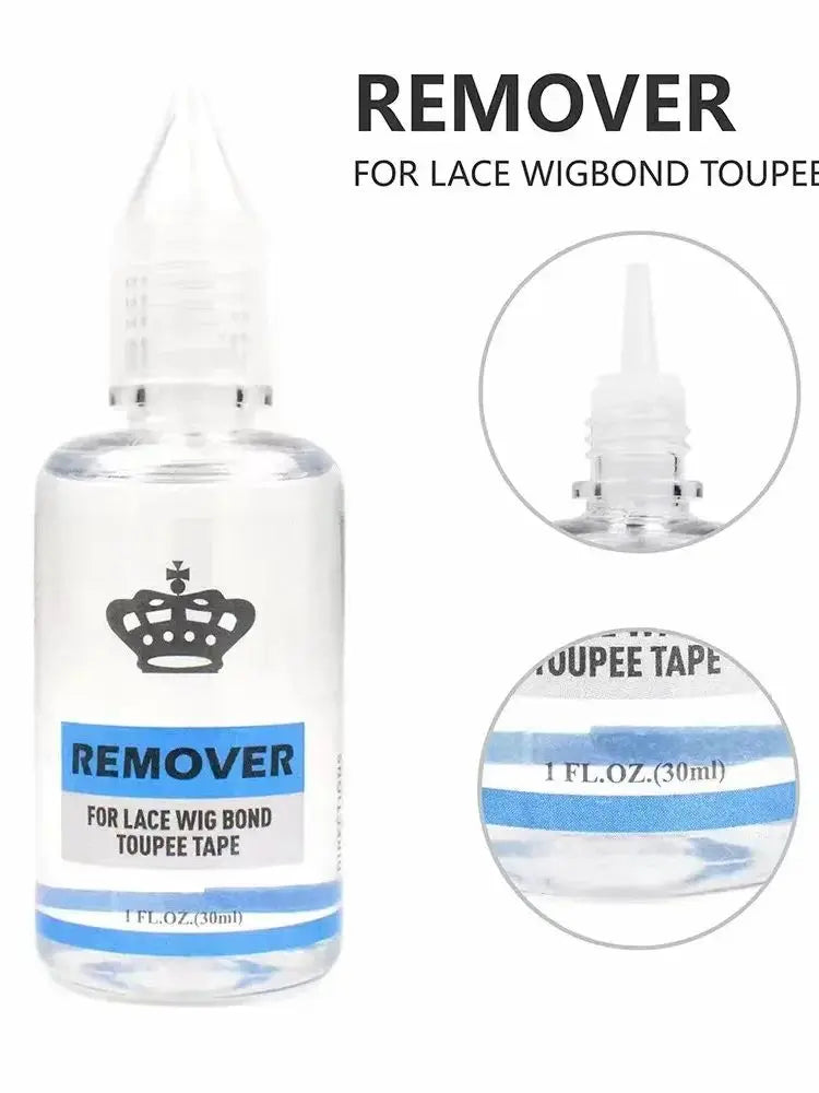 GHOSTBOND Adhésif de remplacement de cheveux 1,3 oz - Colle de liaison pour perruque invisible : résistante à l'eau et à l'huile, non toxique
