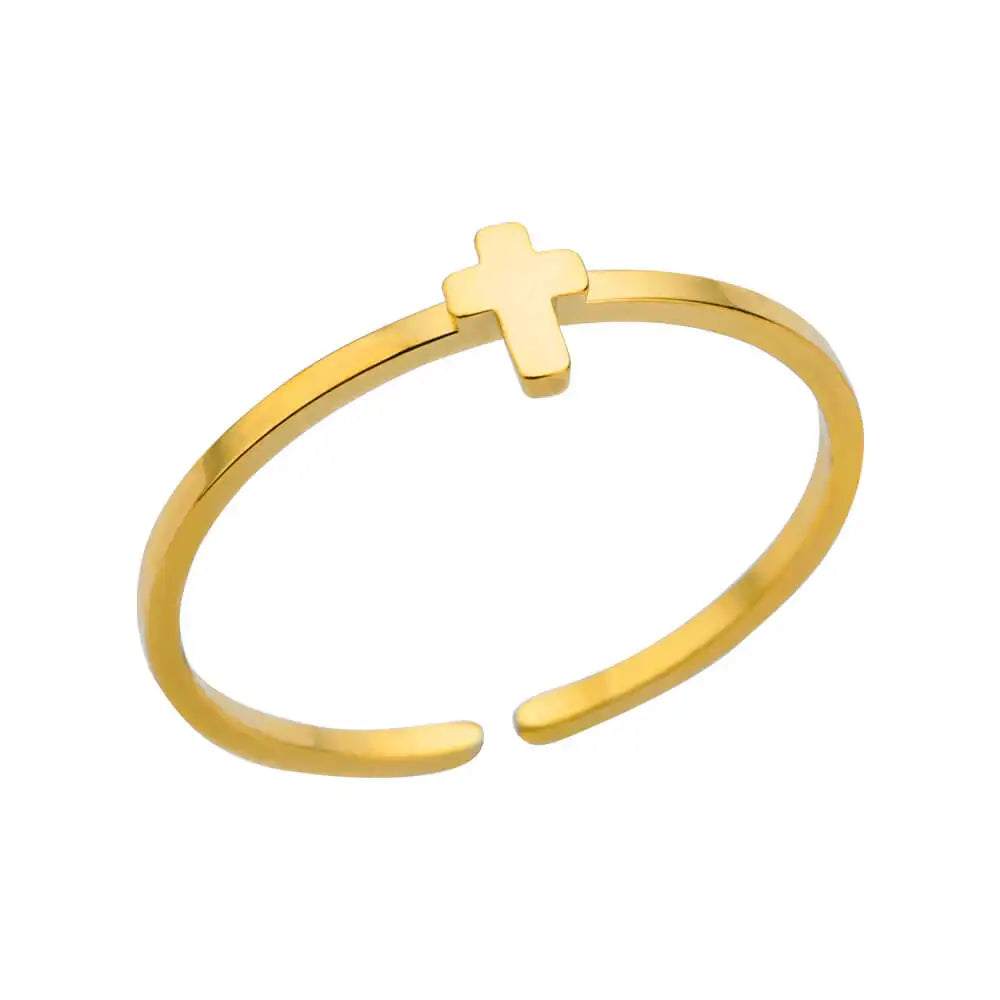 ✨ Bracelets et bagues Doré en Acier Inoxydable 316L – Élégance Intemporelle