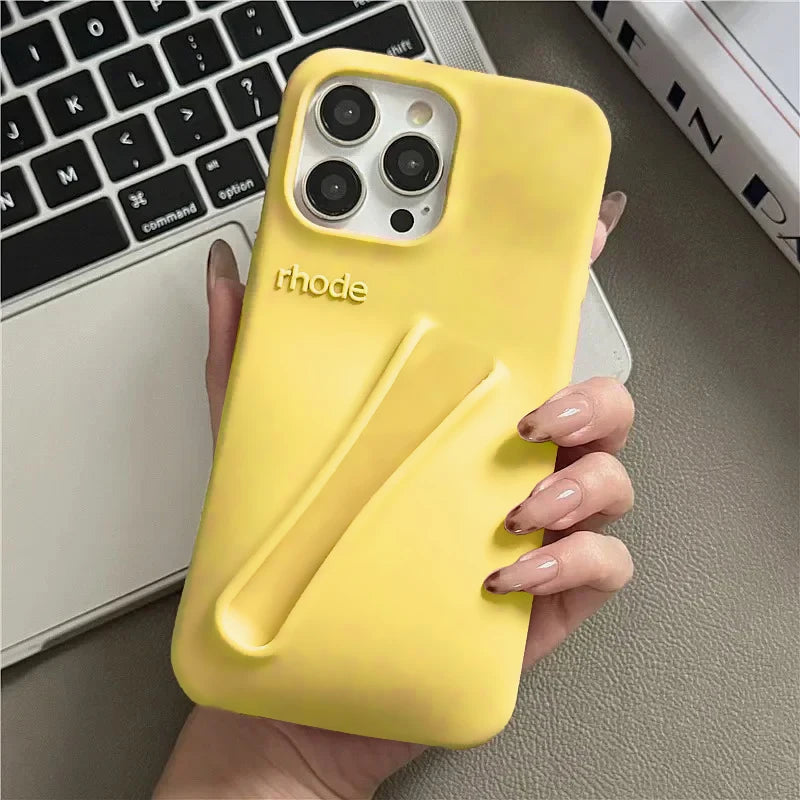 Coque Souple en Silicone de Marque pour iPhone 17 16 15 14 13 12 11 Pro Max Plus Air, Étui Portable pour Téléphone (sans Rouge à Lèvres ni Boîte)