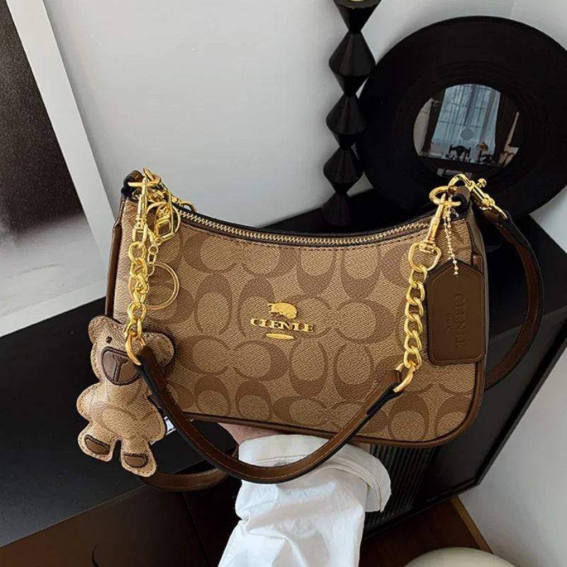 Sac à main de style haut de gamme pour femmes, nouveau modèle 2025, petit sac carré unique et à la mode, tendance, rétro, simple et élégant