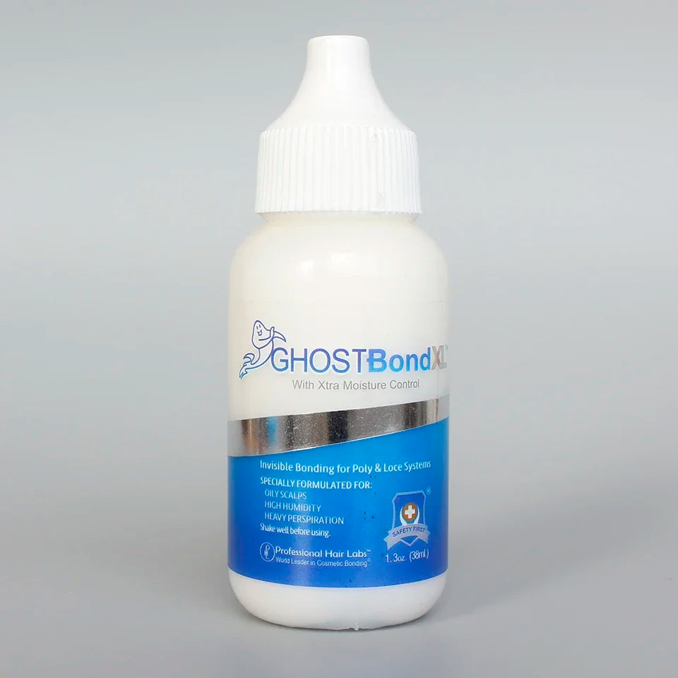 GHOSTBOND Adhésif de remplacement de cheveux 1,3 oz - Colle de liaison pour perruque invisible : résistante à l'eau et à l'huile, non toxique