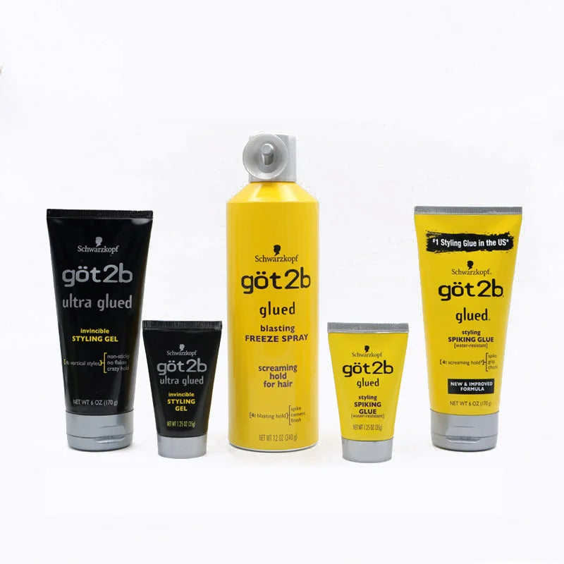 Got 2b – Gel pour cheveux, 170g, 35g, spray pour perruques, livraison gratuite
