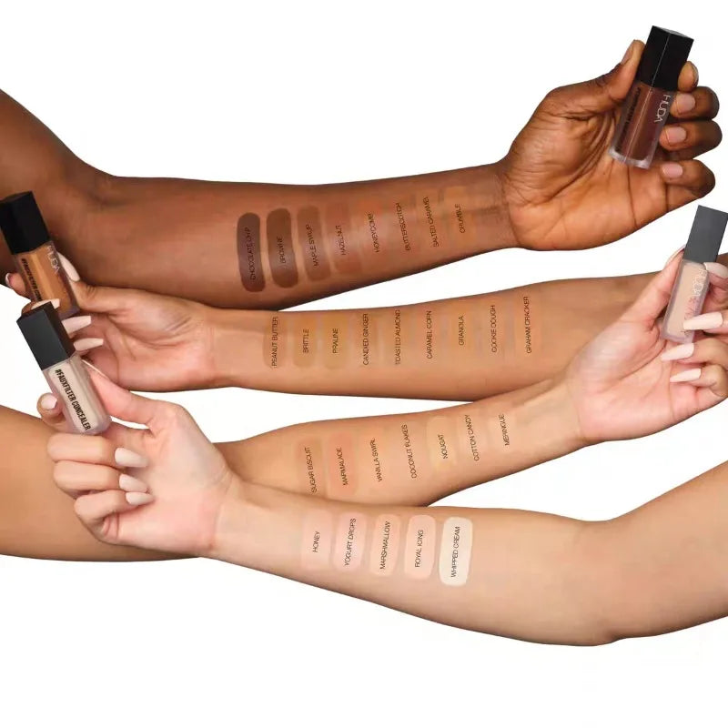Huda Beauty Faux filtre lumineux mat correcteur pour les yeux hydratant longue durée fond de teint léger maquillage fond de teint liquide