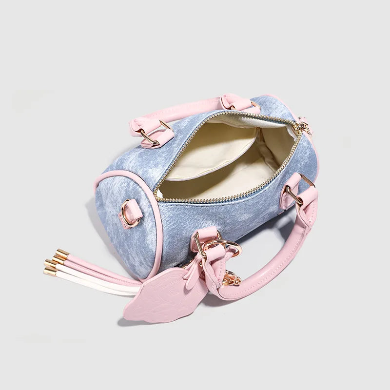 Sac bandoulière en jean tendance pour femme – Sacs à main et sacs de créateurs de luxe
