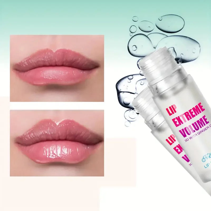 Huile repulpante pour les lèvres au gingembre et à la menthe, sérum volumisant pour les lèvres plus lisses, extracteur pour un Look jeune et Sexy, 1/2 pièces