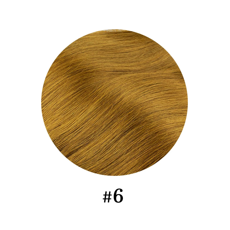 Queue de cheval droite en cheveux humains, extension 100 % cheveux humains vierges, à enrouler avec cordon de serrage, à clipser, noir naturel 1B pour femmes