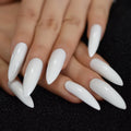 Faux ongles néon extrêmement longs, Orange vif, à pression, Style carnaval, décoration, conseils de manucure, pour Salon de manucure, 24