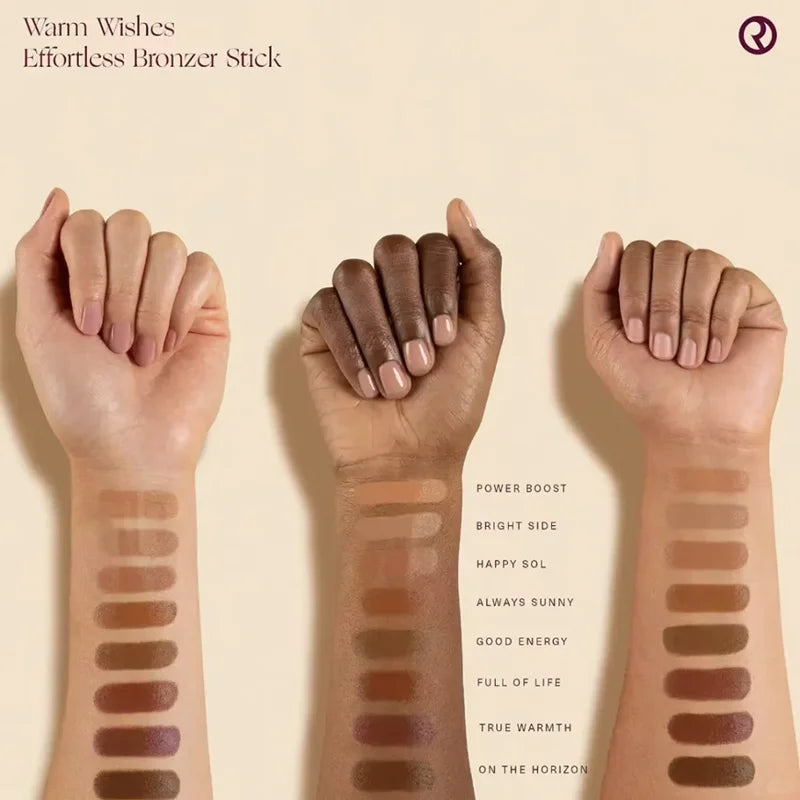 Rare Beauty Stick de Contour 3D Waterproof Bronzer Naturel pour l'Ombrage du Visage, Effet Amincissant, Sculptant, Cadeau pour Femme, Maquillage Quotidien et Soirée