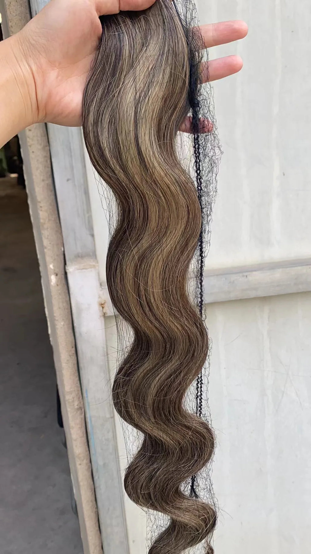 Mèches synthétiques Body Wave colorées 613, Extensions capillaires naturelles blondes Piano, queue de cheval épaisse ombrée, tissage de cheveux amples et profonds